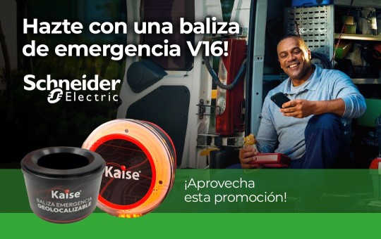 Navidad Segura con Schneider: Baliza V16 de Regalo